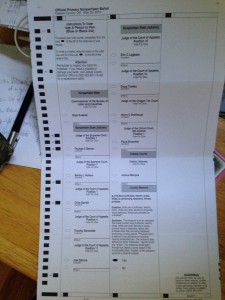 ballot