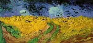 "Wheat Field with Crows" 1890 Vincent van Gogh