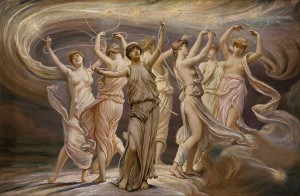 The Pleiades (1885) by Elihu Vedder.