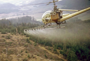 Aerial Herbicide Spraying BLM Photo